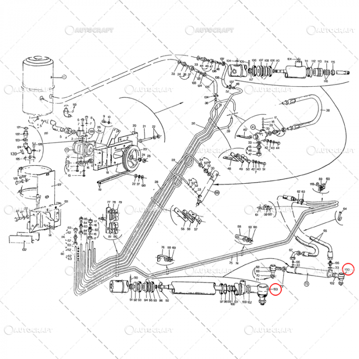 CAPAT DE BARA CILINDRU DIRECTIE COMBINA NEW HOLLAND, LAVERDA [2]