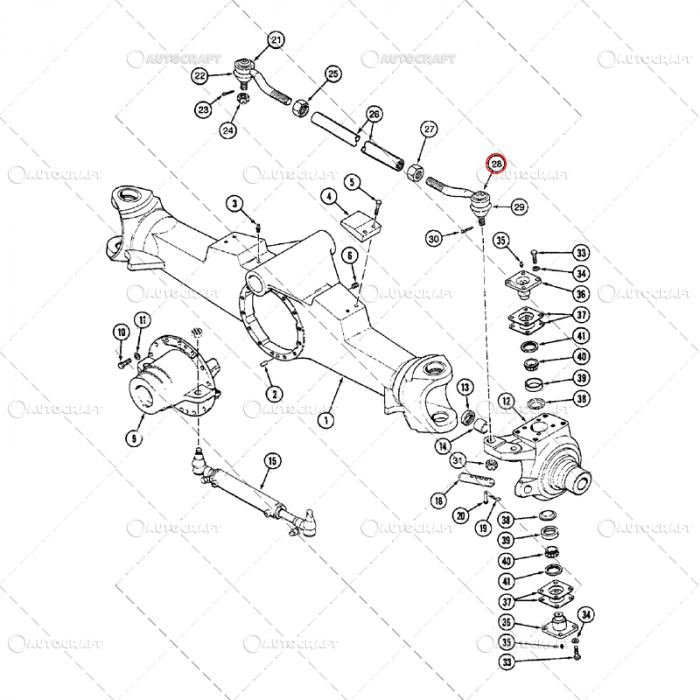 CAPAT DE BARA DREAPTA CASE IH MAGNUM [2]