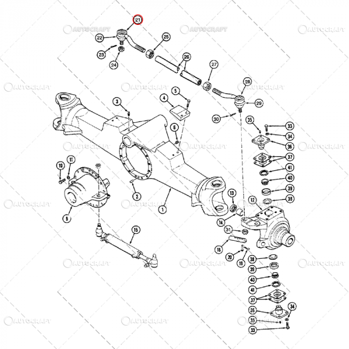 CAPAT DE BARA STANGA CASE IH MAGNUM [2]