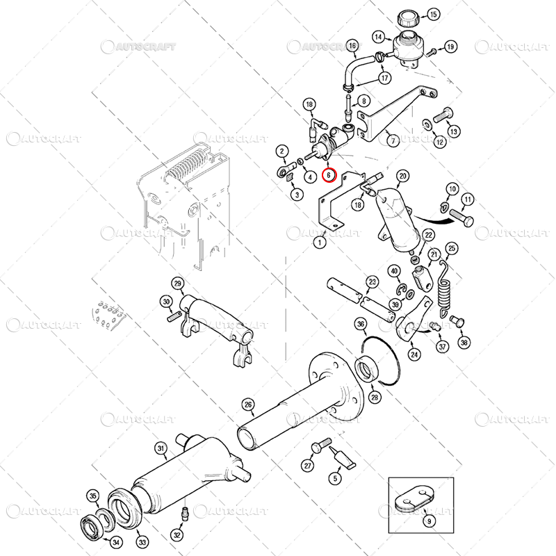 CILINDRU AMBREIAJ CASE IH, NEW HOLLAND [3]