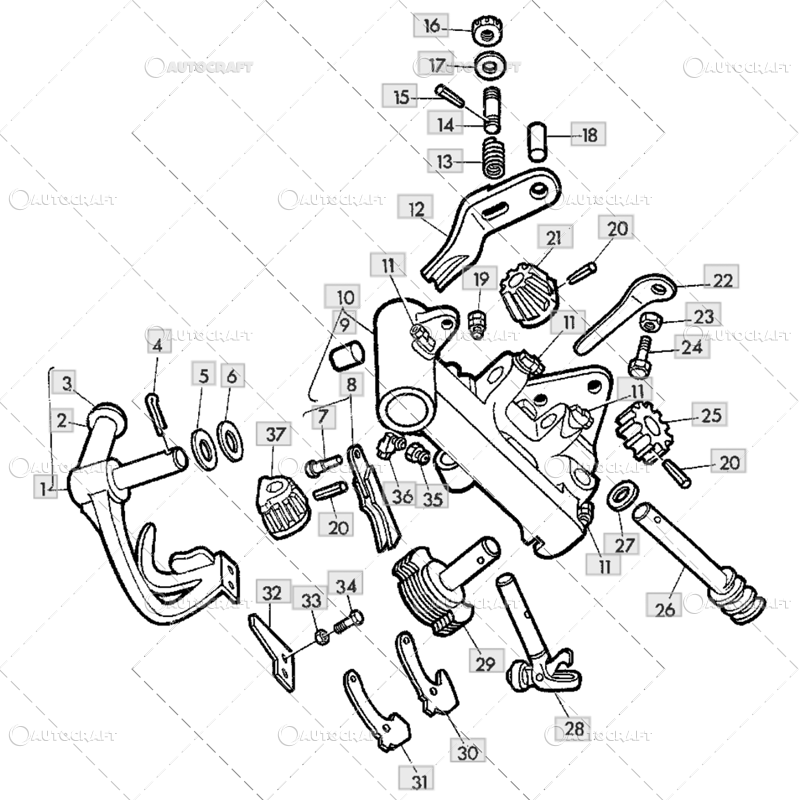 CORP COMPLET APARAT LEGAT PRESA BALOTI JOHN DEERE 28 MM [2]