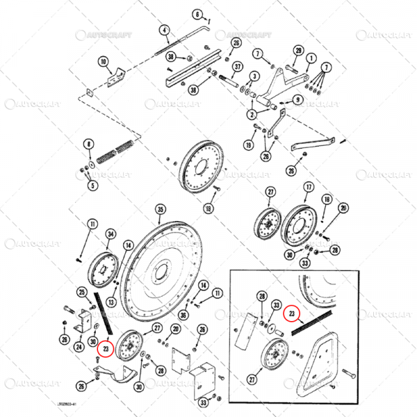 CUREA HEXAGOLANA DUBLA COMBINA CASE IH [3]