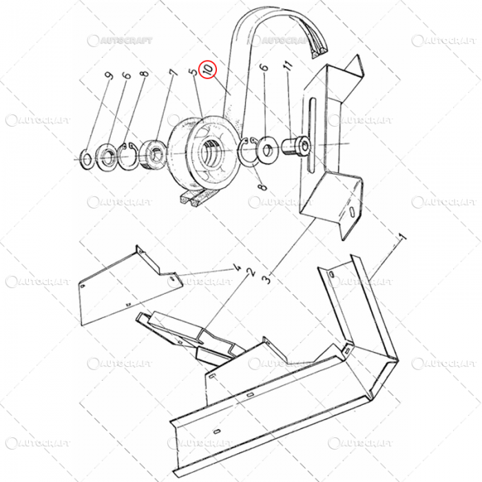 CUREA TRIPLA 1960 LA TOCATOR CULEGATOARE DE PORUMB SIP, ZMAJ [2]