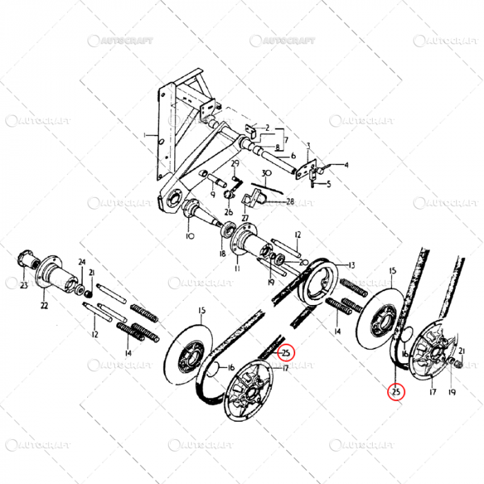CUREA TRACTIUNE VARIATOR COMBINA CASE IH [2]
