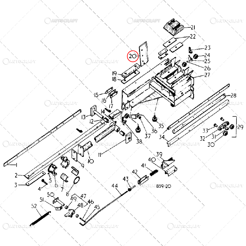 CUTIT PISTON PRESA BALOTI INTERNATIONAL, CASE IH, MC CORMICK [3]