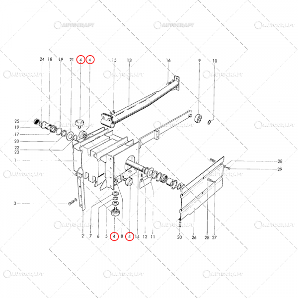 D=65 MM ROLA PISTON PRESA BALOTI WELGER [3]