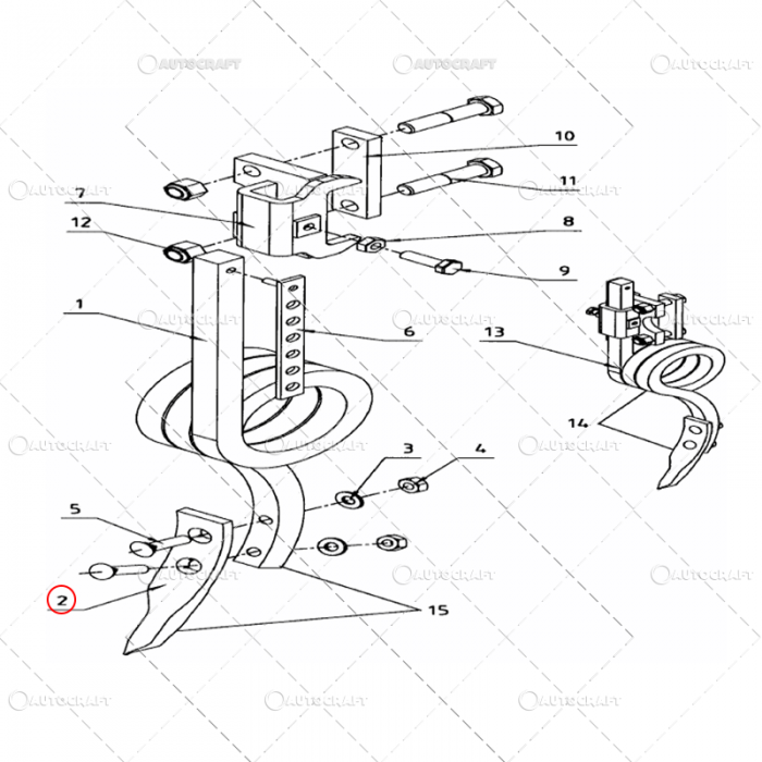 DALTA BRAZDAR CULTIVATOR KVERNELAND TLC TLD [2]