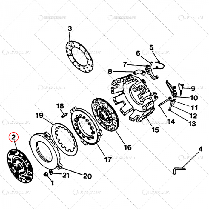 DISC AMBREIAJ CASE IH [2]