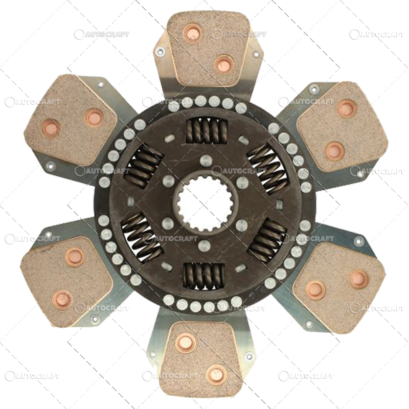 DISC AMBREIAJ FIAT, NEW HOLLAND Ø 350 - 45 X 50 - 18 / 6 PALETE [2]