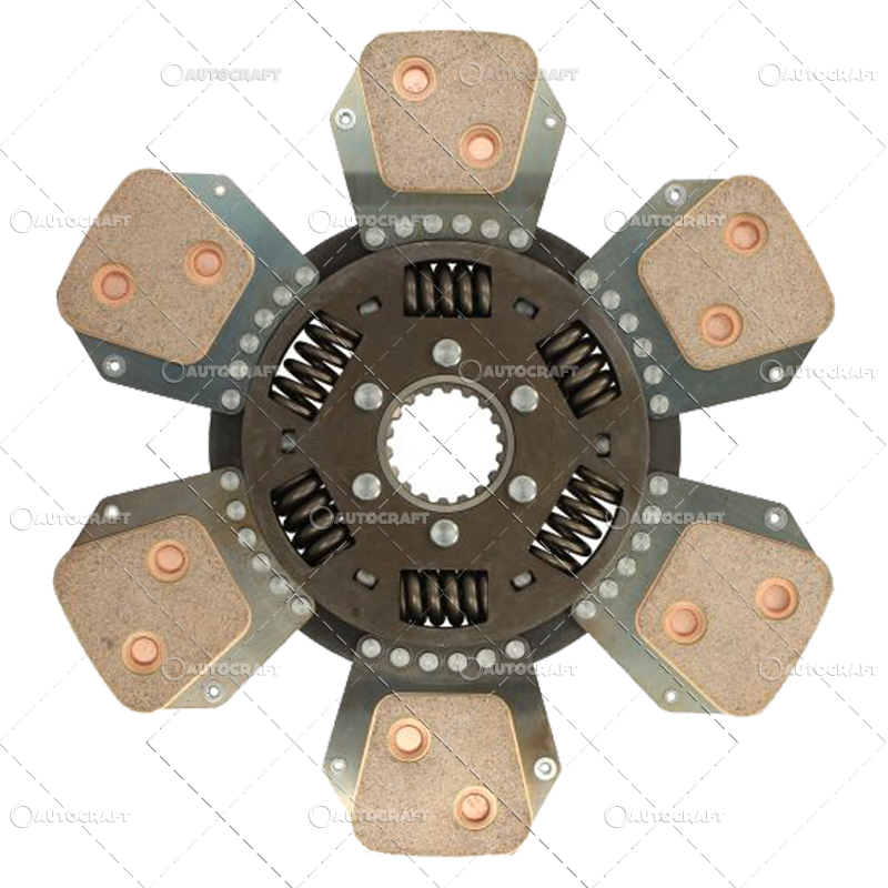 DISC AMBREIAJ FIAT, NEW HOLLAND Ø 350 - 45 X 50 - 18 / 6 PALETE [1]