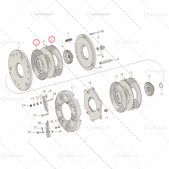 DISC AMBREIAJ JOHN DEERE [2]