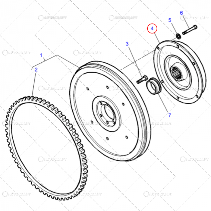 DISC AMBREIAJ MASSEY FERGUSON, CLAAS, RENAULT [2]