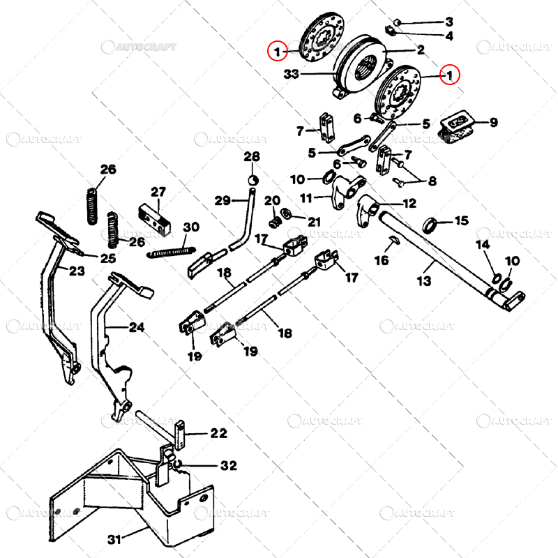 DISC FRANA CU DISC USCAT CASE IH 200 MM [2]