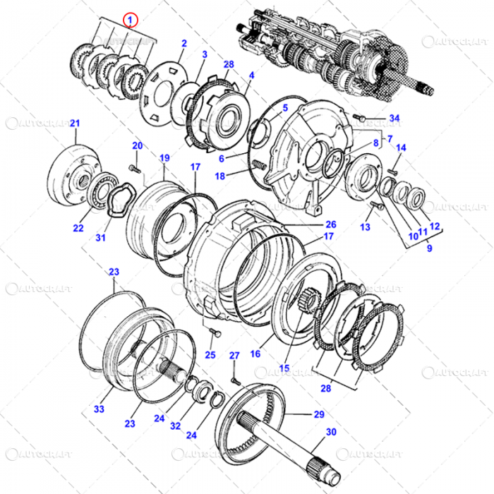 DISC FRICTIUNE MASSEY FERGUSON [2]