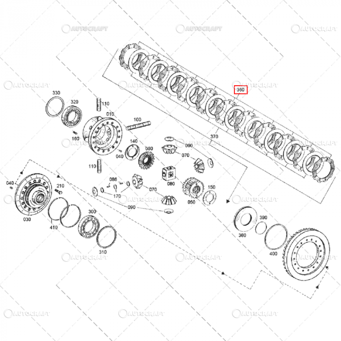DISC FRICTIUNE TRANSMISIE DIFERENTIAL SAME DIAMOND [2]