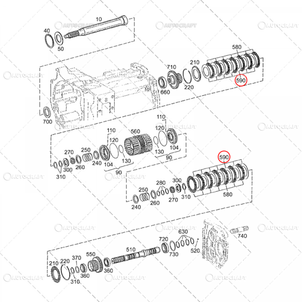 DISC INTERMEDIAR 110 X 77/70 X 1.4 MM 36Z CASE IH [2]