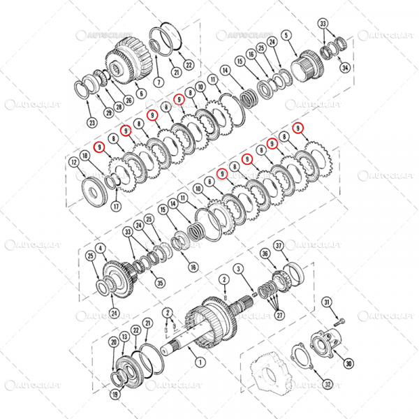 DISC INTERMEDIAR CASE IH Z-26 [2]