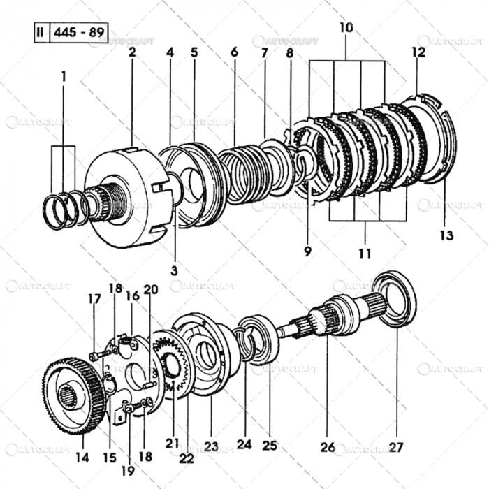 DISC INTERMEDIAR PRIZA PUTERE SAME, LAMBORGHINI, HURLIMANN [2]