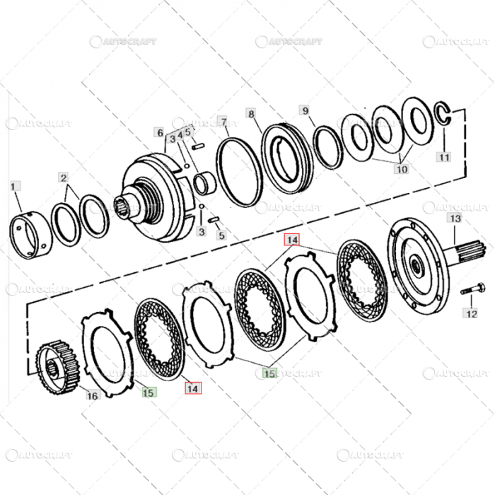 DISC INVERSOR JOHN DEERE [2]