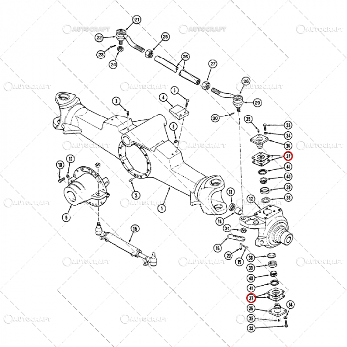 DISTANTIER PIVOT 0.5MM CASE IH [2]