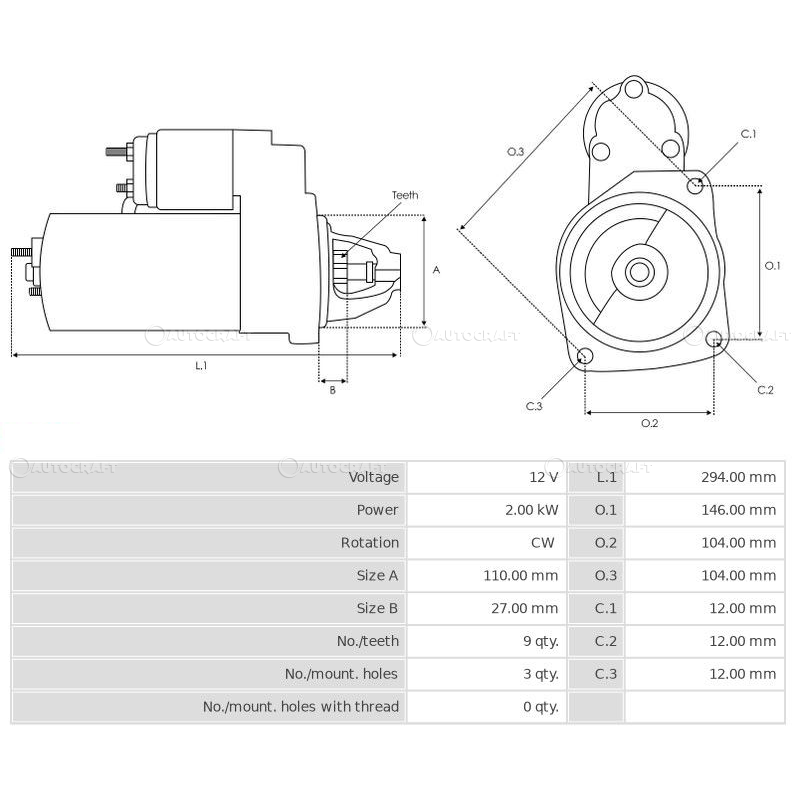 ELECTROMOTOR FIAT 12V [4]
