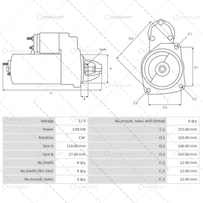 ELECTROMOTOR FIAT F110, F115, F120, F130, F140, 980, 880-5 [3]