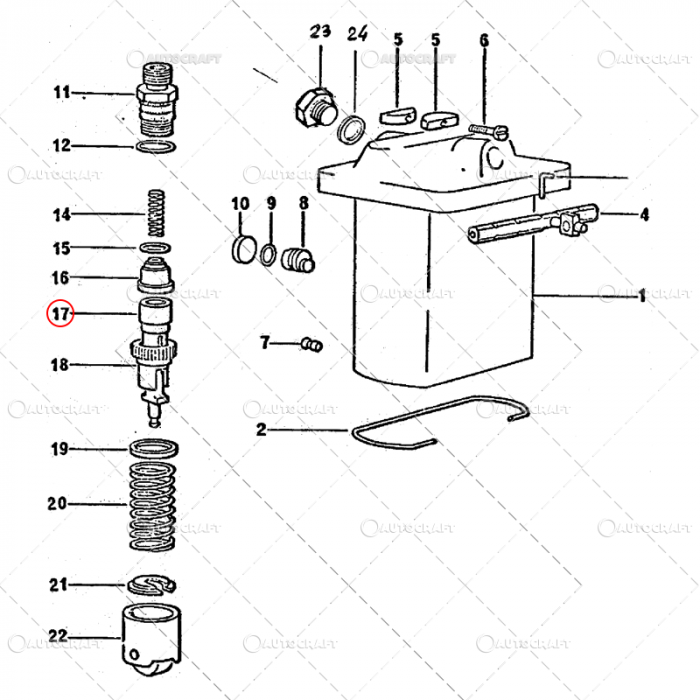 ELEMENT POMPA INJECTIE SAME, LAMBORGHINI, HURLIMANN [2]