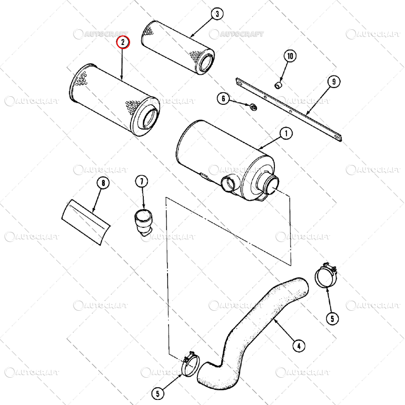 FILTRU AER EXTERIOR CASE IH [3]