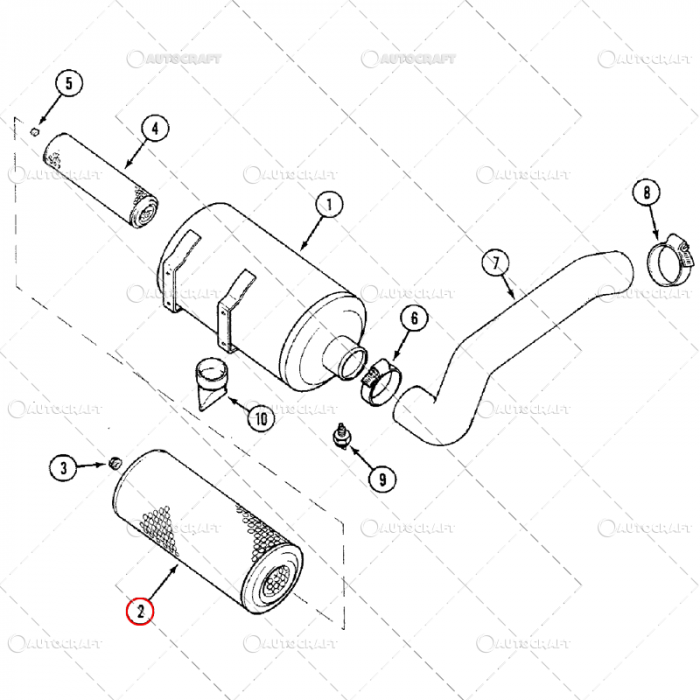 FILTRU AER EXTERIOR CASE IH [3]