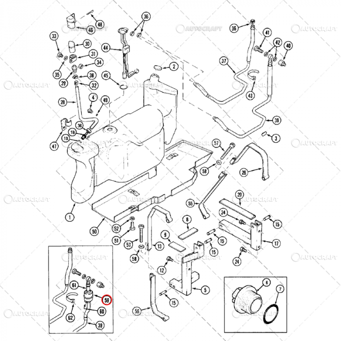 FILTRU COMBUSTIBIL CASE-IH, MC CORMICK [4]