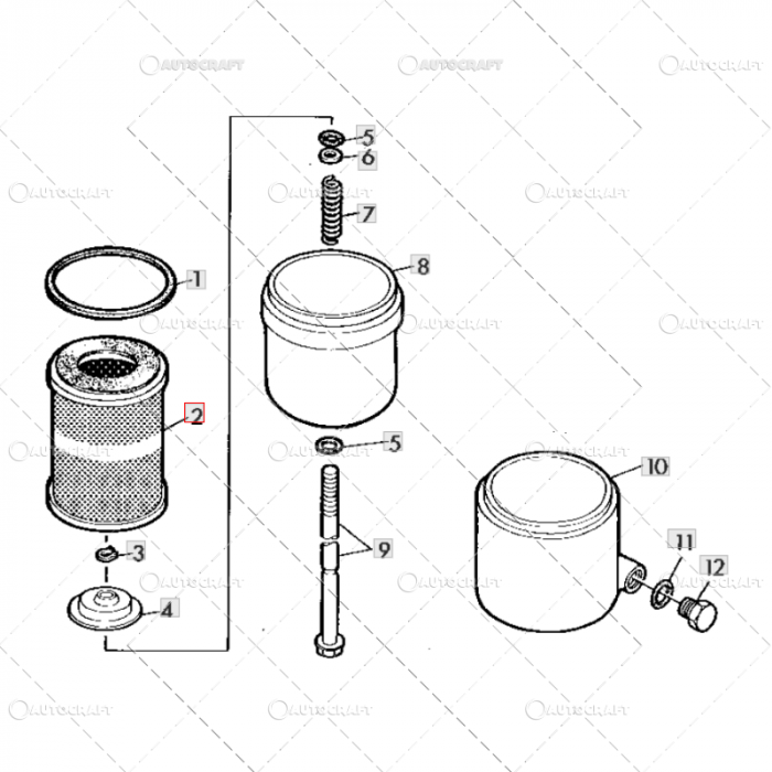 FILTRU HIDRAULIC JOHN DEERE [2]