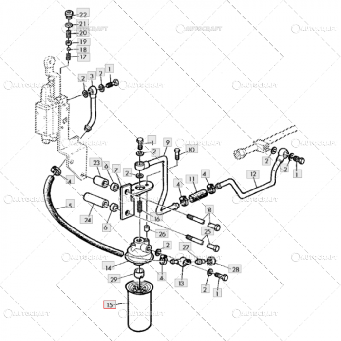 FILTRU HIDRAULIC JOHN DEERE [3]