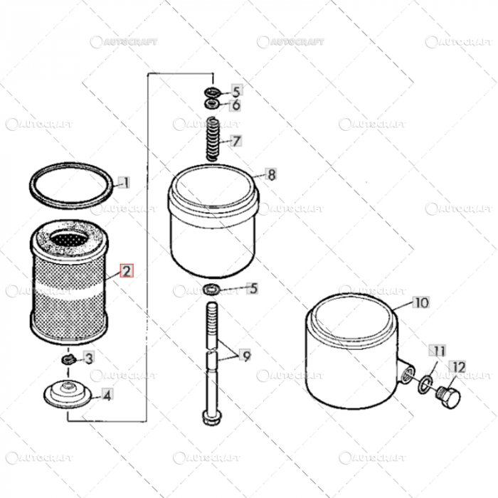 FILTRU HIDRAULIC JOHN DEERE [3]