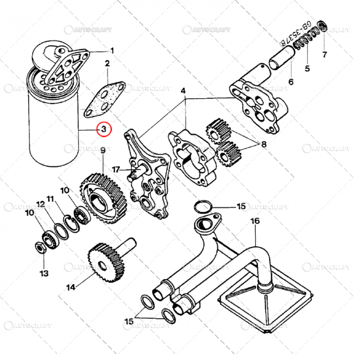 FILTRU ULEI MOTOR CASE IH [3]