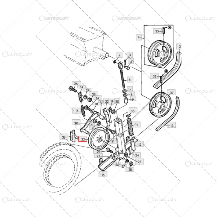 FULIE INTINZATOR COMBINA JOHN DEERE [2]