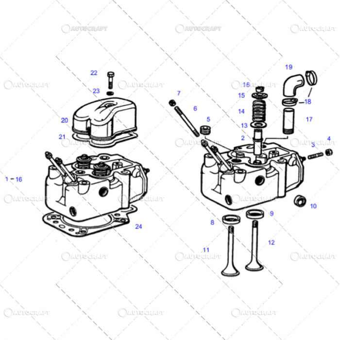 FURTUN TEAVA RACIRE FENDT, DEUTZ, MWM 22x55 MM [2]
