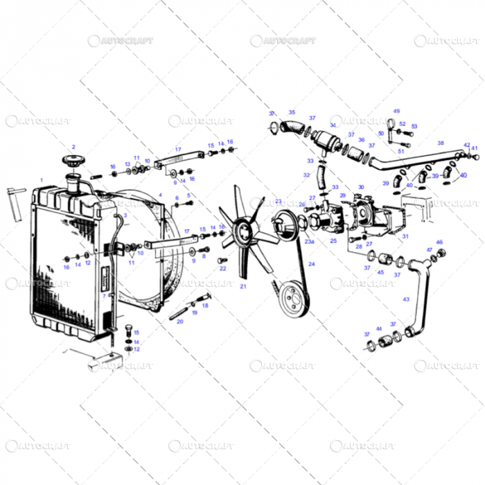 FURTUN TEAVA RACIRE FENDT, DEUTZ, MWM 22x55 MM [3]
