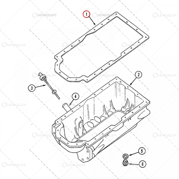 GARNITURA BAIE ULEI CASE IH [2]