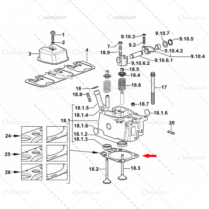 GARNITURA CHIULASA 1.2MM SAME [2]