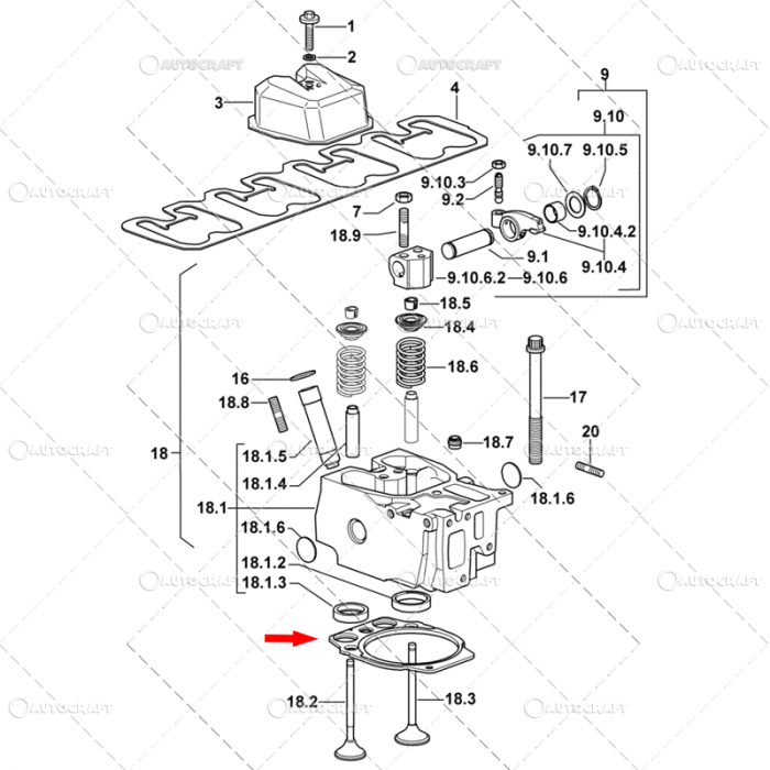 GARNITURA CHIULASA 1.8MM SAME [2]