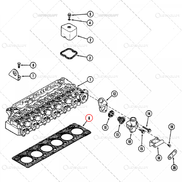 GARNITURA CHIULASA CASE IH MAXXUM [2]
