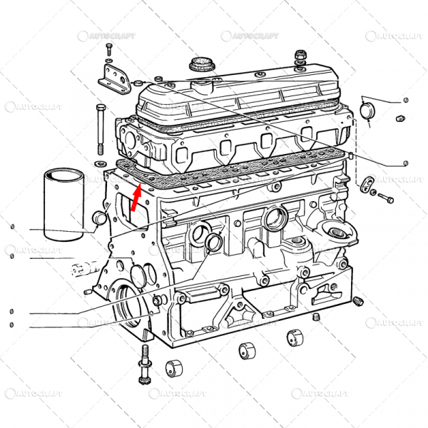 GARNITURA CHIULASA FIAT Ø 100 MM [2]