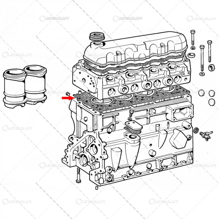 GARNITURA CHIULASA FIAT [2]