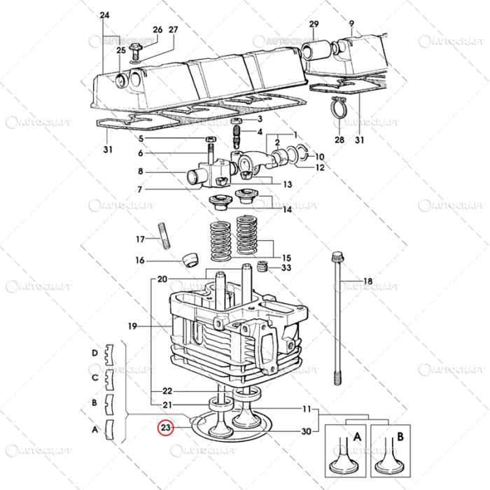 GARNITURA CHIULASA SAME LAMBORGHINI, HURLIMANN 0.50 MM - Ø 105 X 116.04 MM [2]