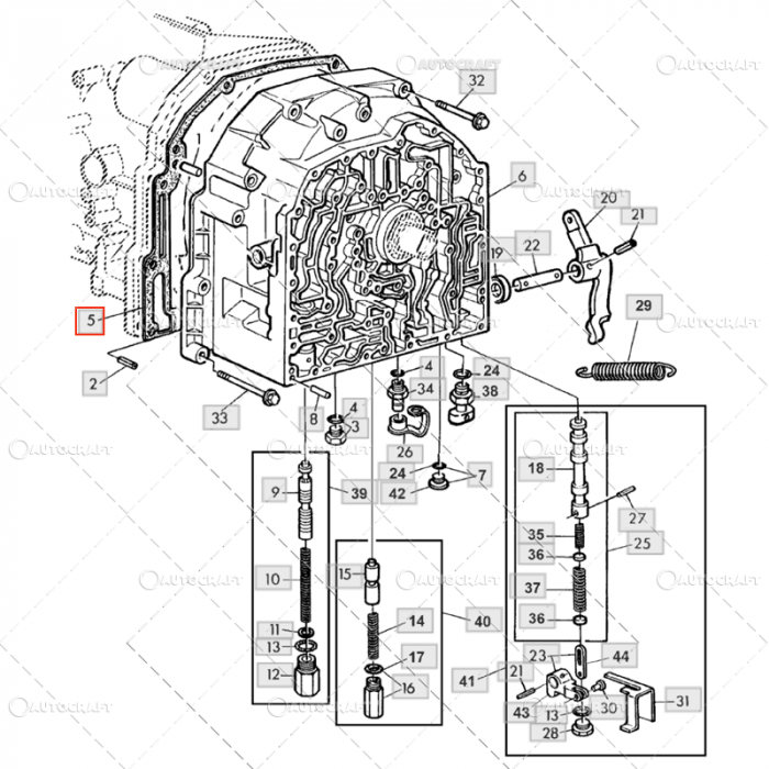 GARNITURA TRANSMISIE JOHN DEERE [2]