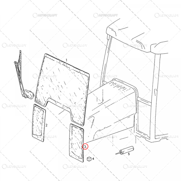 GEAM FATA STANGA CASE IH [2]