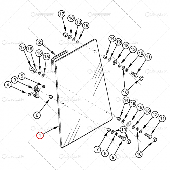 GEAM LATERAL SPATE STANGA SAU DREAPTA [2]