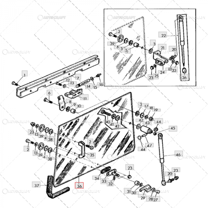 GEAM SPATE JOHN DEERE SG2, SG 2 [2]