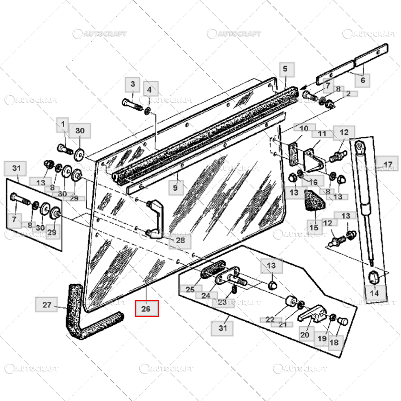 GEAM SPATE JOHN DEERE SG2, SG 2 [2]