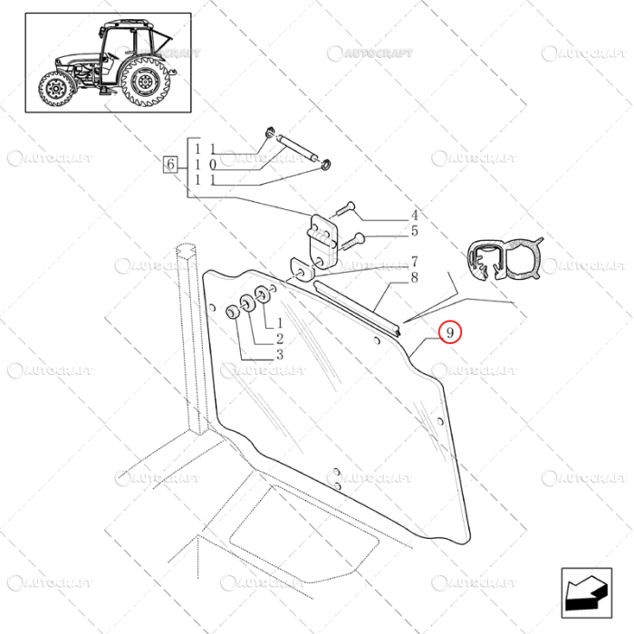 GEAM SPATE NEW HOLLAND, CASE IH, STEYR [2]